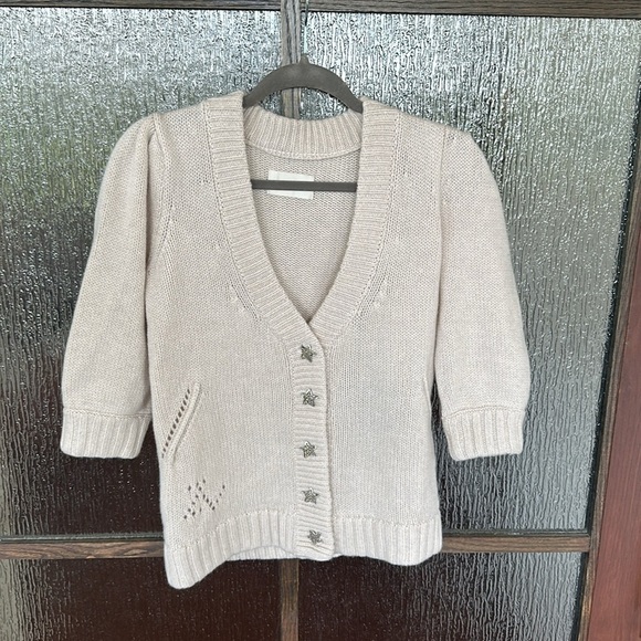 Zadig & Voltaire Betsy Cardigan Sweater Jacket Jumper Size L $598 NEW - Picture 5 of 14